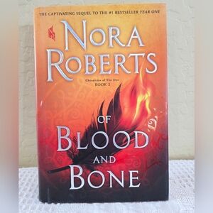 Of Blood and Bone Chronicles of the One Book 2 by Nora Roberts (2018, Hardcover)